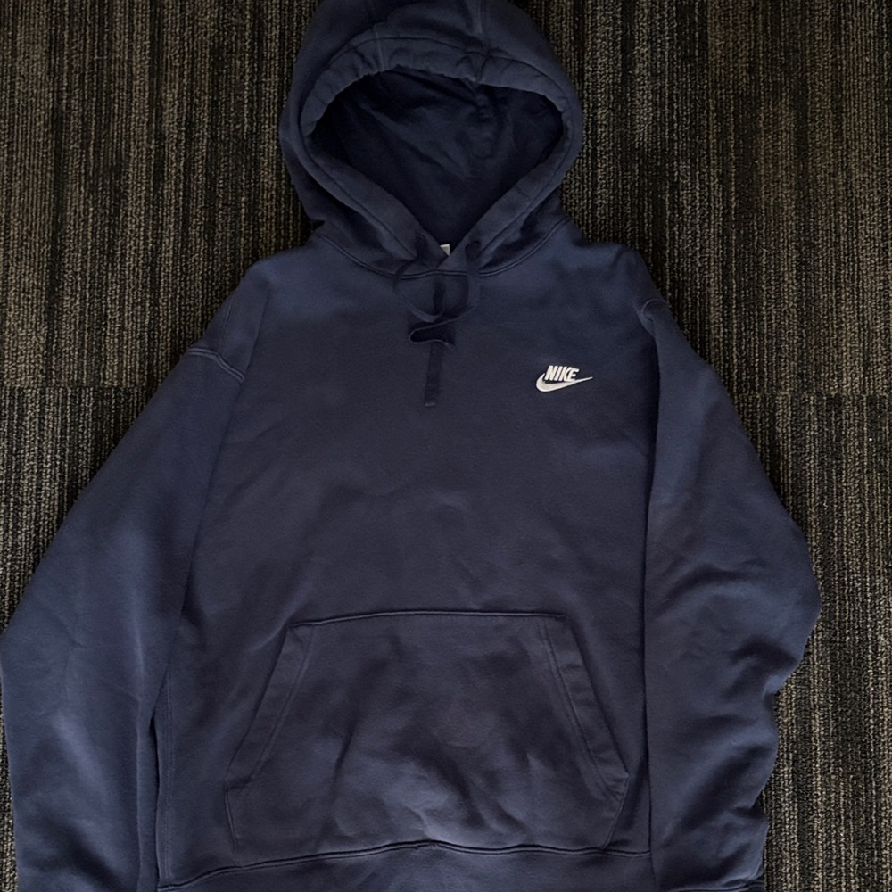 Nike Men's Deep Blue Hoodie